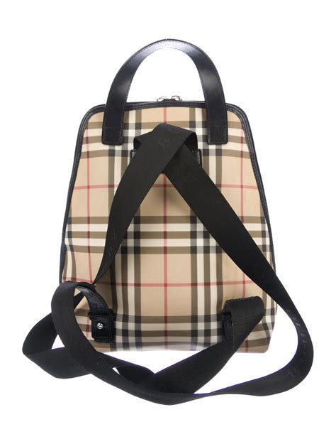 burberry nova check drawstring bag|burberry nova check backpack.